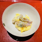 温石 - 蛤の卵とじ