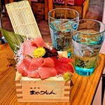 Robata Magurojin - マグロ3種盛り