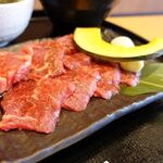 Yakiniku Yamato - 牛カルビ定食　100ｇ　1,250円