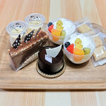 ジャンヌダルクカフェ - ジャンヌダルク、レアチョコレート、レアチーズ、ジャンヌプリン