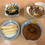 230114土　東京　晩杯屋 大山店　レバーフライ、かりかりチーズフライ、煮込み、あん肝