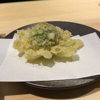 鮨しいな - ふきのとうの天ぷら