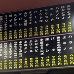 ホルモン 徳いち - メニュー