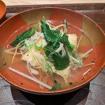Kuzushi Nosuke - 浜名湖産鰻白焼きの沢煮椀