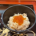 一齊 - 松茸ご飯イクラ乗せ