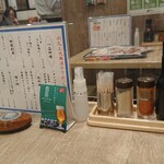 Gyuutan Sumiyaki Rikyuu - テーブルの設え