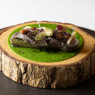 能登食材を堪能する遊び心に満ちた料理