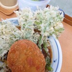 加賀 - コロッケまで、まさかの揚げたてサックサク。
