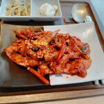 韓国家庭料理スリョン - 豚キムチ定食 890円 ♪