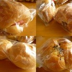 ヤシマヤ - ハムチーズ、クロワッサン、塩パン、ツナと長芋のパン
