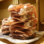 富小路 やま岸 - 蟹タワー