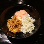 富小路 やま岸 - ご飯のお供モリモリで