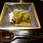 富小路 やま岸 - 蟹身と蟹味噌のごはん(酢飯)