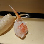 富小路 やま岸 - 茹で蟹ツメ