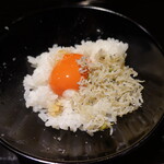 富小路 やま岸 - ＴＫＧじゃこ乗せ