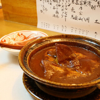 Recommended by the owner. Rich flavor of Cow tongue [tongue stew]