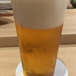 ぬま田 - 生ビール