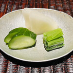 ぬま田 - 香の物