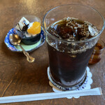 パウリスタ - セットのアイスコーヒーとコーヒーゼリー