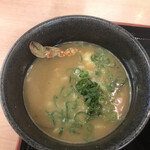 麺屋 勝天 - 蟹つけ麺のスープ