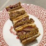 Gracia - イベリコ豚のプルマのサンドイッチ タスマニア産粒マスタード