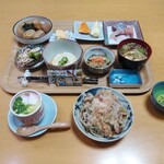 お食事処 飛彈 - おろしそば付き日替わり定食