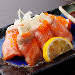 cream cheese salmon roll