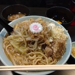 自家製麺 No11 - ラーメン➕生姜だれ➕生玉子➕アブラ