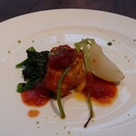 ASTERISCO - 真鯛のトマト西京味噌焼き