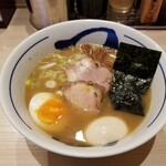 つじ田 - 濃厚味玉ラーメン。