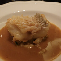 Rossi - 甘鯛の鱗揚げ　スープ・ド・ポワソン