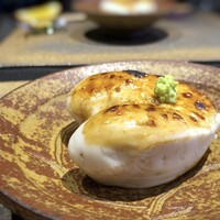 日本料理 TOBIUME - ◆贅沢　酒泥棒・・キャーキャー、バタン（倒れました）。この厚みと大きさをお写真でお伝えできないのが残念。 他店ではこれだけで5,000円以上（もっとかも）しそう。というか、この大きさの品を入手出来ないでしょう。