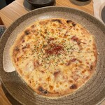 お食事処 あかだも - 酒盗のピザだっけ？