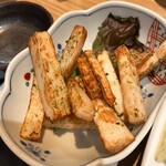 お食事処 あかだも - 長いも揚げ