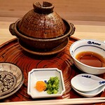 馬車道 大かわ - フグ鍋