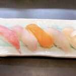 Sushi Matsu - 日替わり5貫盛り