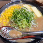 味噌之達人 - 野菜たっぷりらぁ麺+北海道コーン+北海道バター