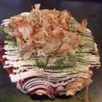 竹とんぼ - 豚玉　青のり＆カツオ後