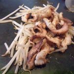 竹とんぼ - タコのガーリックバター醤油焼き（\500）