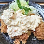 Tonkatsu Katsumi - 「タルタルチキンカツ定食」のメイン