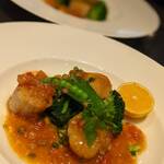 ル　シャン  - 帆立のレアソテー