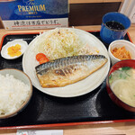 Shokujidokoro Nomidokoro Shima - 塩さば定食750円♪