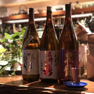 スタッフ厳選の日本酒をご用意！