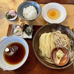 Ramen FeeL - つけ麺(醤油) 出汁ライス