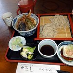 一休庵 - 天丼セット