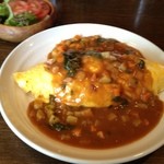 ブラッスリー ラ セーヌ - オムカレー（ランチ680円）