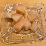 鮨処 池上 - ガリ追加