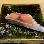 鮨処 池上 - 寒鯖の浅締め