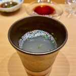 鮨処 池上 - 蛤のスープ