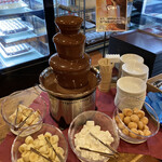 自然食ブッフェ姫蛍 - チョコレートファウンテン